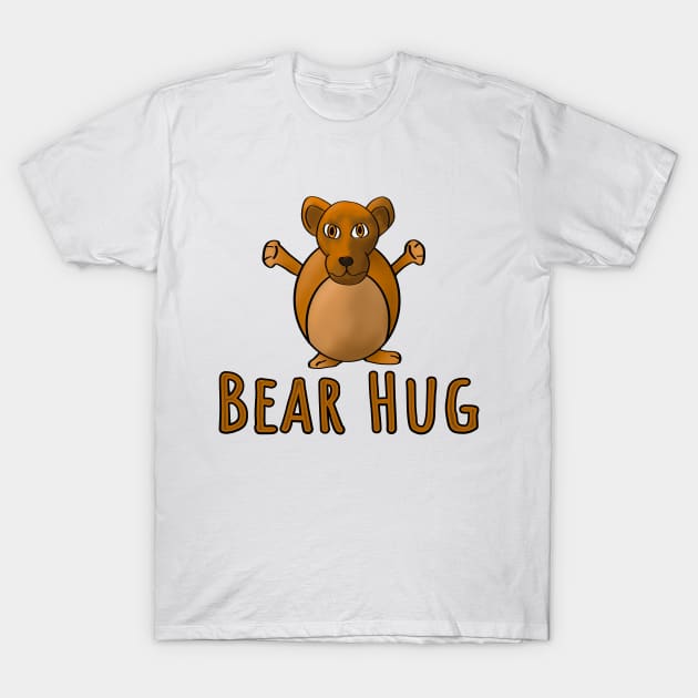 Bear Hug T-Shirt by creationoverload